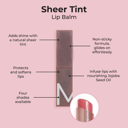 MCoBeauty Sheer Tint Lip Balm - Passion
