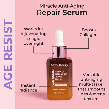 MCoBeauty Age Resist Miracle Anti-Aging Repair Serum 30ml