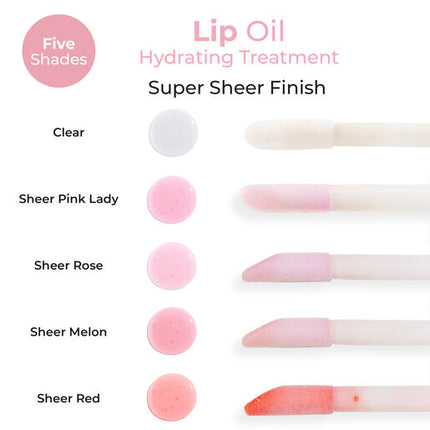 MCoBeauty Lip Oil Hydrating Treatment Sheer Rose