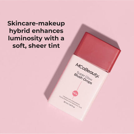 MCoBeauty Super Glow Blush Drops - Peachy Pink