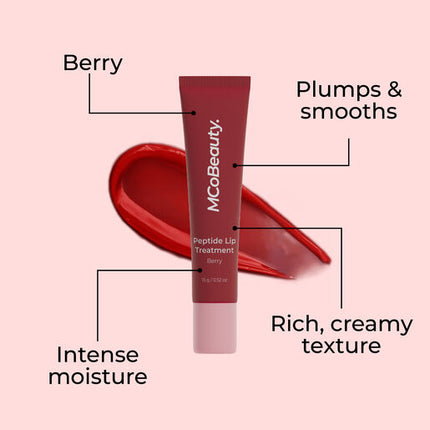 MCoBeauty Peptide Lip Treatment Tint - Berry