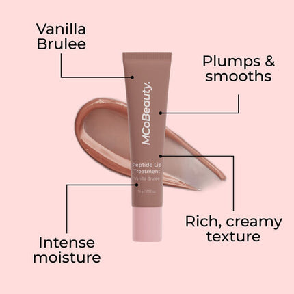 MCoBeauty Peptide Lip Treatment Tint - Vanilla Brulee