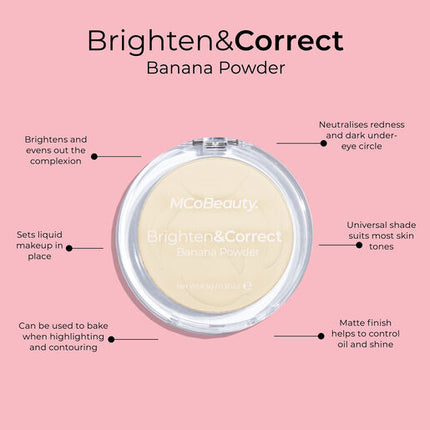MCoBeauty Brighten & Correct Banana Powder