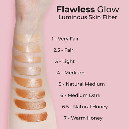 MCoBeauty Flawless Glow Luminous Skin Filter 4 Medium