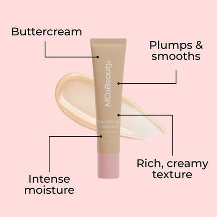 MCoBeauty Peptide Lip Treatment Tint - Buttercream