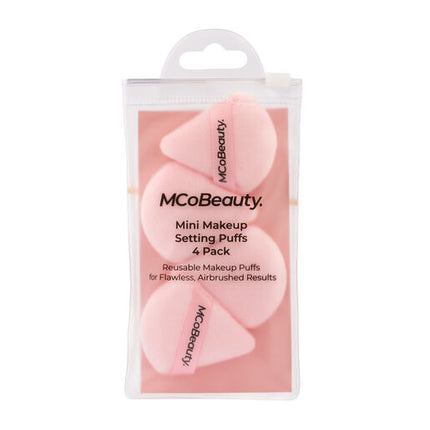MCoBeauty Mini Makeup Setting Puffs 4 Pack