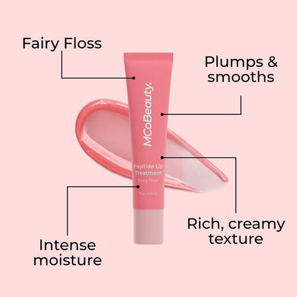 MCoBeauty Peptide Lip Treatment - Fairy Floss