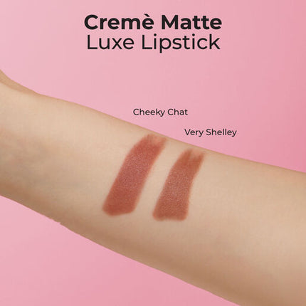 MCoBeauty Creme Matte Luxe Lipstick Cheeky Chat