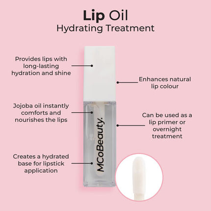 MCoBeauty Lip Oil Hydrating Treatment Clear