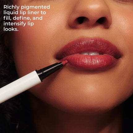 MCoBeauty Longwear Liquid Lip Liner - Ruby Rouge