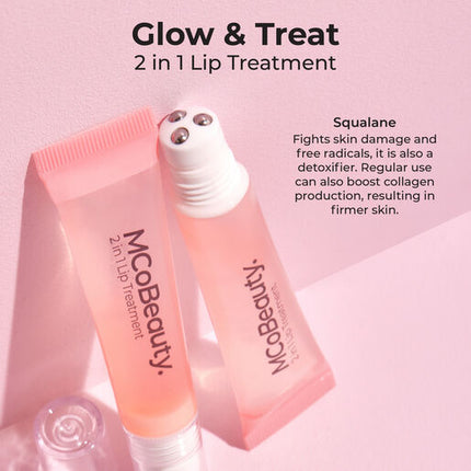 MCoBeauty Glow & Treat 2-in-1 Lip Treatment - Birthday Edition