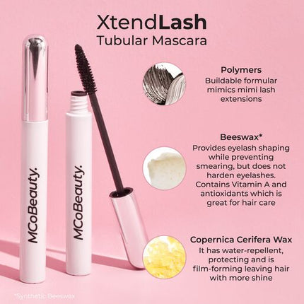 MCoBeauty XtendLash Tubing Mascara - Black-Brown 7ml