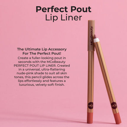 MCoBeauty Perfect Pout Lip Liner Rose Saturn
