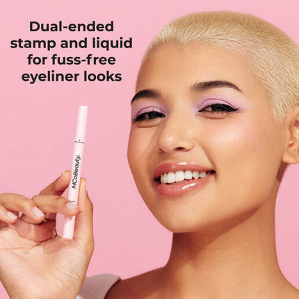 MCoBeauty Mini Winged Eyeliner Stamp + Liquid Liner Duo