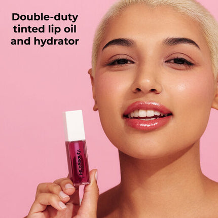 MCoBeauty Lip Oil Hydrating Treatment Sheer Violet