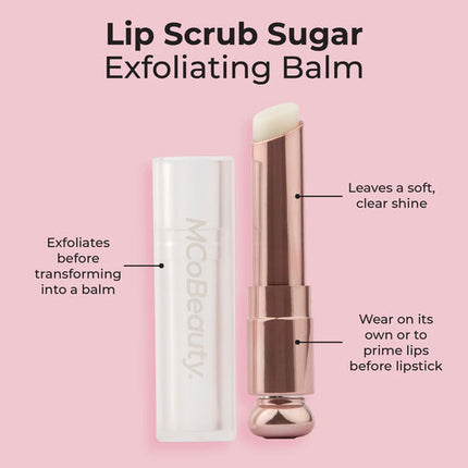 MCoBeauty Glow Up PH Lip Scrub Sugar Exfoliating Balm