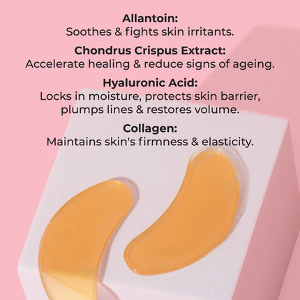 MCoBeauty Age Resist Active Gold Hydrogel Night Repair Eye Masks - 5 Pairs