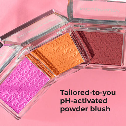 MCoBeauty Glow UP PH Powder Blush Rosy Pink