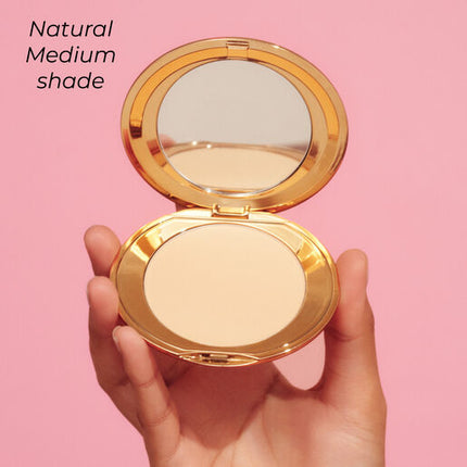 MCoBeauty Miracle Flawless Pressed Powder - 2 Natural Medium