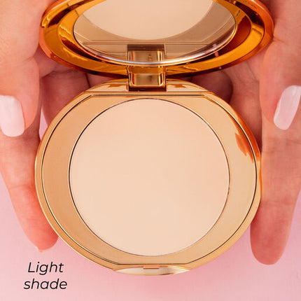 MCoBeauty Miracle Flawless Pressed Powder - 1 Light