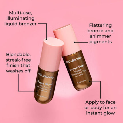 MCoBeauty Super Glow All-Over Luminising Tint - Face & Body 75ml