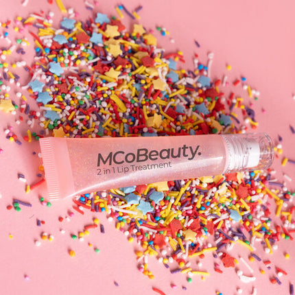 MCoBeauty Glow & Treat 2-in-1 Lip Treatment - Birthday Edition