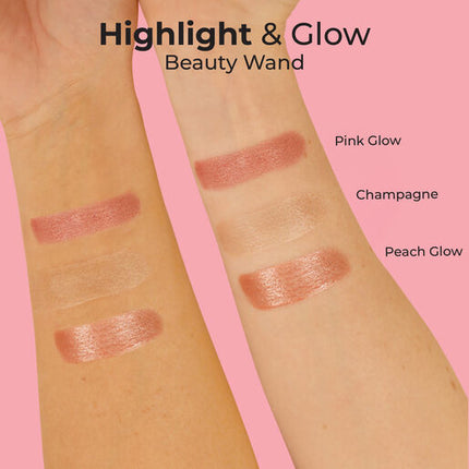MCoBeauty Highlight & Glow Beauty Wand Peach Glow