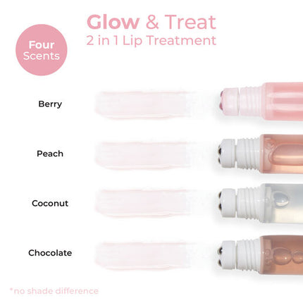 MCoBeauty Glow & Treat 2-in-1 Lip Oil Treatment Berry