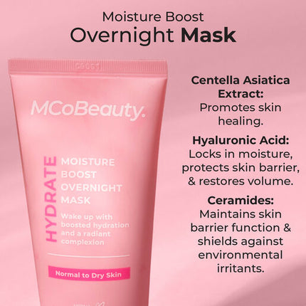 MCoBeauty Hydrate Moisture Boost Overnight Mask 100ml