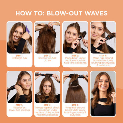 Lady Jayne Salon Pro Rechargeable Volumising Hot Brush