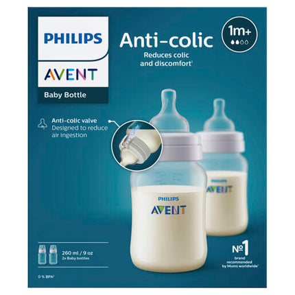 Avent Bottle Anti-Colic 260Ml 2Pk