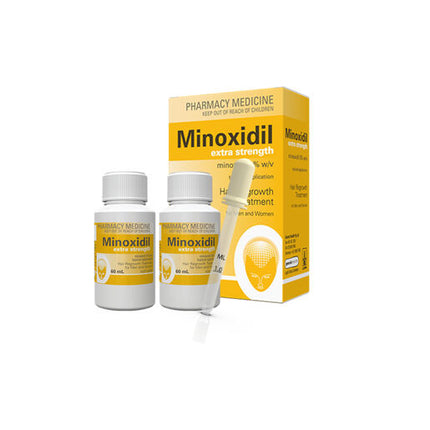 Minoxidil 5% 2X60Ml Bottle
