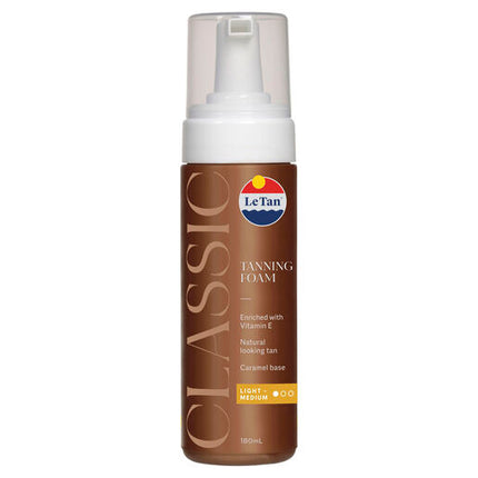 Le Tan Classic Foam Light Medium 180mL