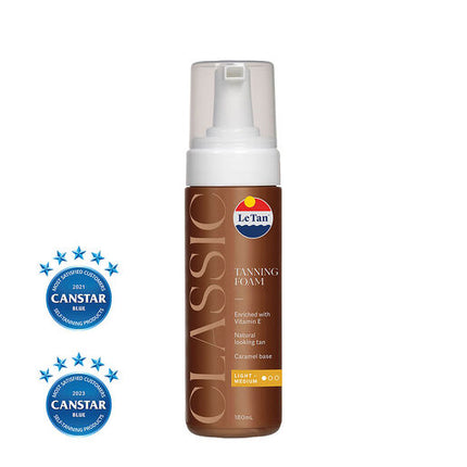 Le Tan Classic Foam Light Medium 180mL