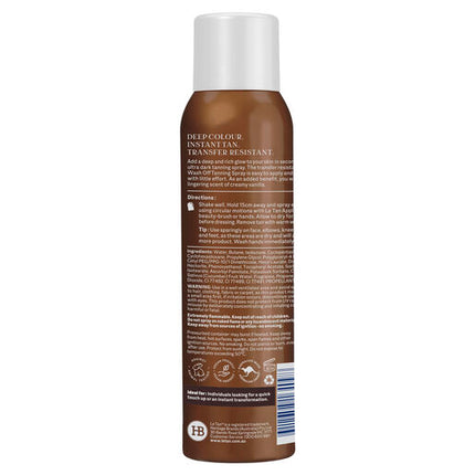 Le Tan Classic Wash Off Instant Spray - Ultra Dark 100g