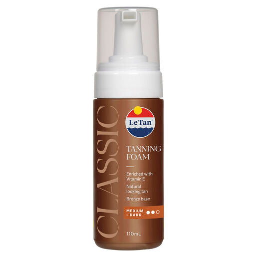Le Tan Classic Foam Medium-Dark 110mL