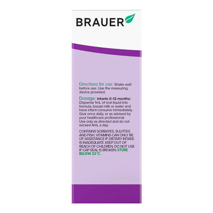 Brauer Baby & Child Liquid Multivitamin 45ml