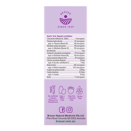 Brauer Baby & Child Liquid Multivitamin 45ml