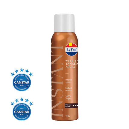 Le Tan Classic Wash Off Instant Spray - Ultra Dark 100g