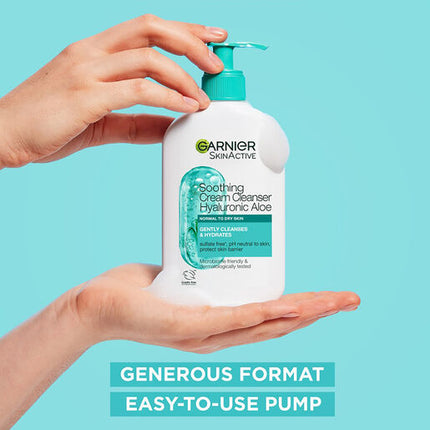 Garnier Hyaluronic Aloe Cream Cleanser 250ml
