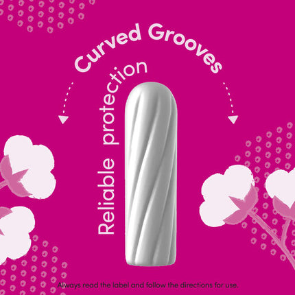 Carefree Organics Super Tampons 16 Pack