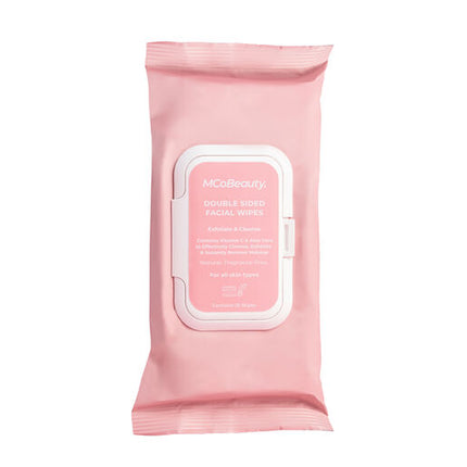 MCoBeauty Double Sided Facial Wipes 25 pk