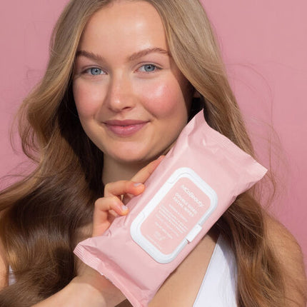 MCoBeauty Double Sided Facial Wipes 25 pk