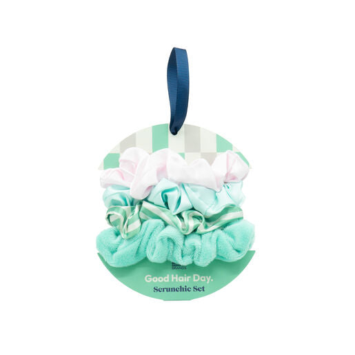 Designer Brands Good Hair Day Scrunchie Set - Mint Chip