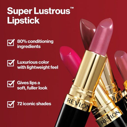Revlon Super Lustrous Lipstick 812 Porto Please 4.2g