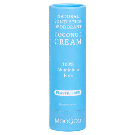 MooGoo Deodorant Stick - Cream Coconut Cream 85g