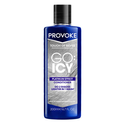 PRO:VOKE Touch of Silver Go Icy Platinum Effect Conditioner 200ml