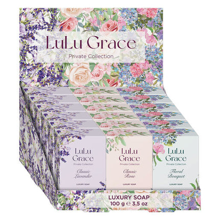 Lulu Grace Floral Collection 100g Soap 18pc