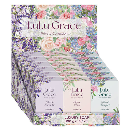 Lulu Grace Floral Collection 100g Soap 18pc