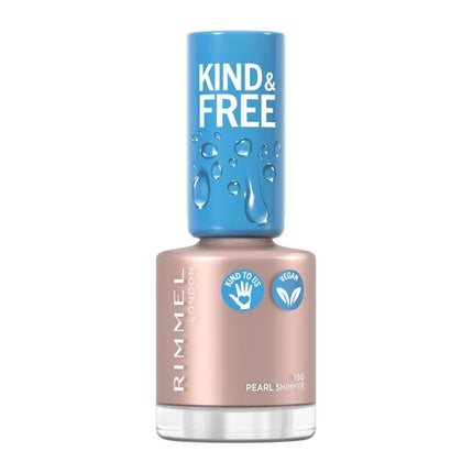 Rimmel Kind&Free Nail Polish 160 Pearl Shimmer